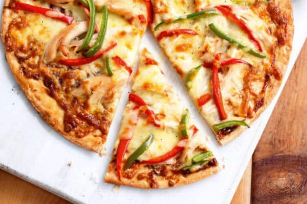 Chicken, Capsicum and Onion Pizza