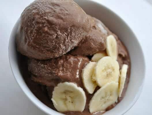Chocolate Banana Ice Cream