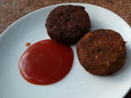 Cutlet with Ketchup