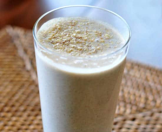 Badam Oats Milk Shake