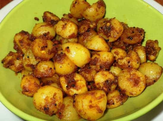 Baby Potato Chilli Fry