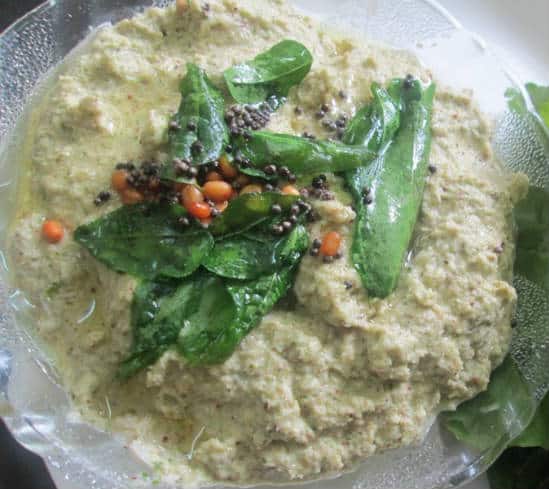 Vallarai Keerai Chutney