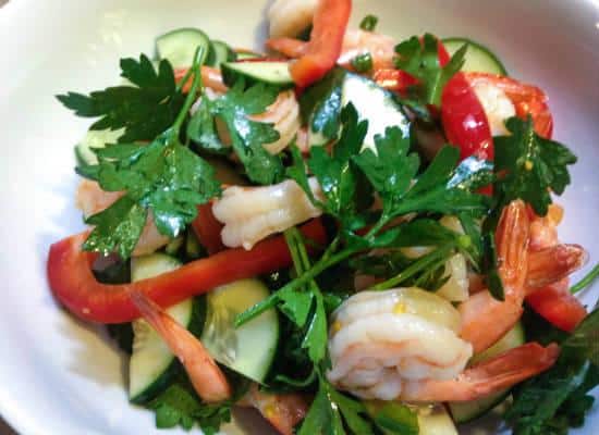 Tangy Shrimp Salad