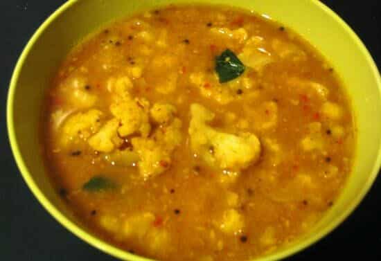 Cauliflower Kootu