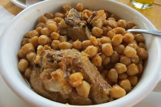 Spicy Lamb with Chickpeas