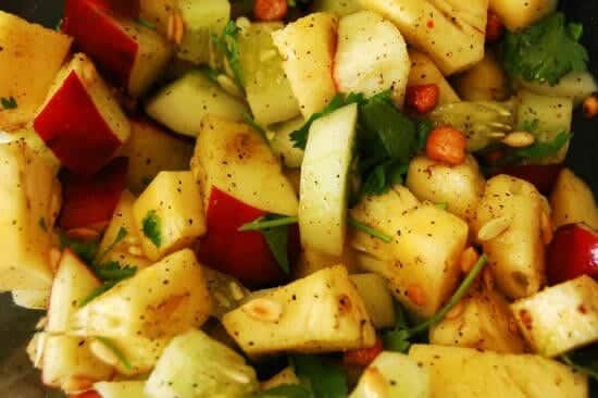 Peanut Pineapple Salad
