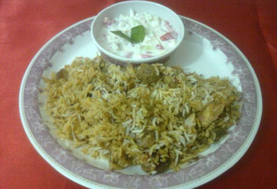 Nawabi Veg Biryani