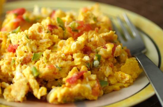 Mexican Scrambled Eggs Recipe | Awesome Cuisine