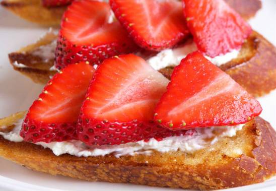Strawberry Bruschetta