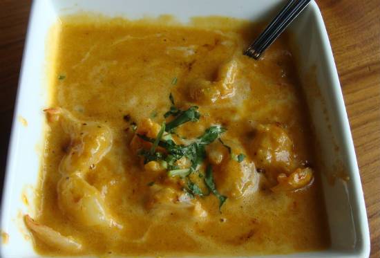 Creamy Prawn Curry