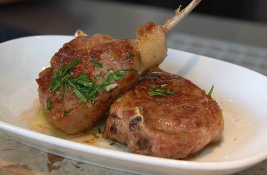 Grilled Lamb Cutlets