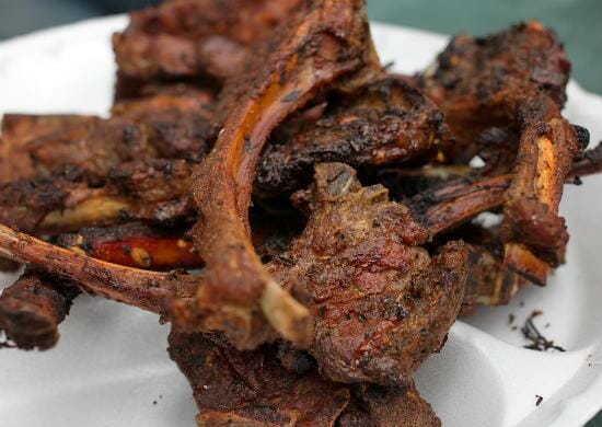 BBQ Lamb Chops