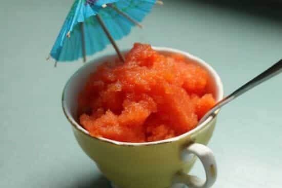 Papaya Granita