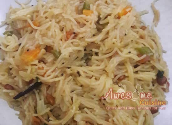Vegetable Semiya Pulao