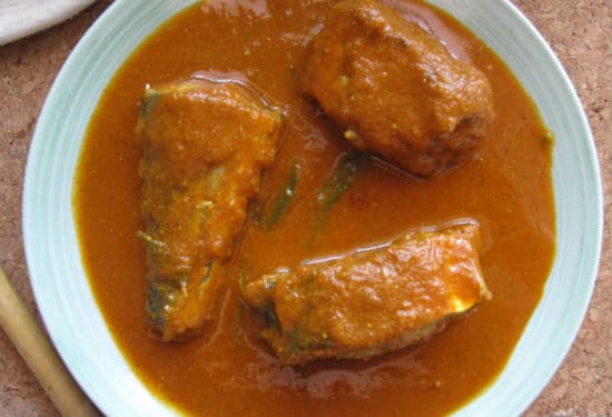 Nanjil Nattu Meen Kuzhambu (Nanjil Fish Curry)