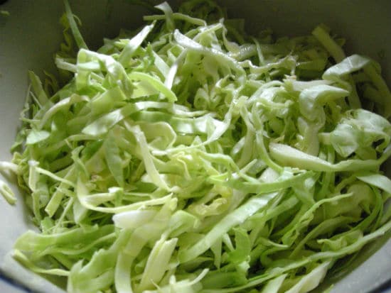 Chopped Cabbage