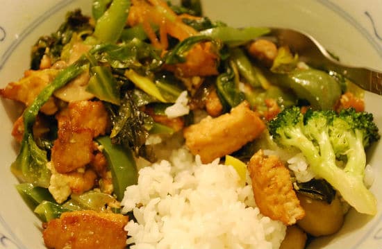 Vegetable Tofu Stir-Fry