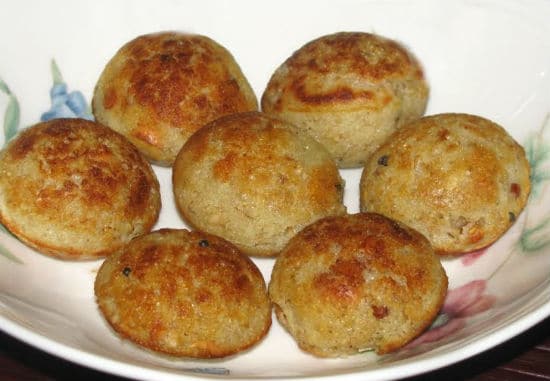 Thinai Oats Paniyaram