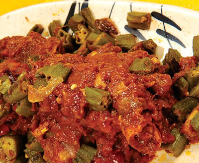 Mutton with Bhindi