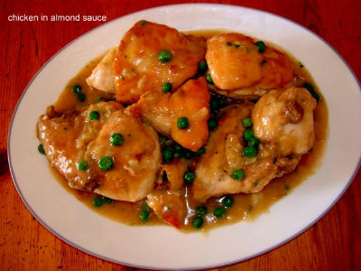 Chicken with Almond Sauce