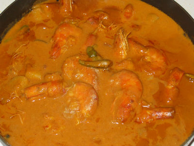 Chingri Macher Malai Curry