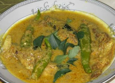 Fried Fish in Coconut Milk