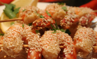 Crispy Sesame Prawns