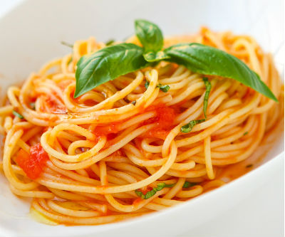 Spaghetti with Tomato Sauce