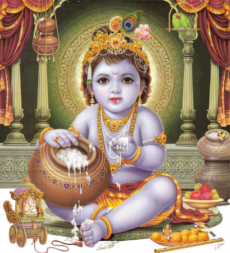 celebrating sri krishna janmashtami