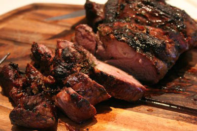 Barbecued Lamb 