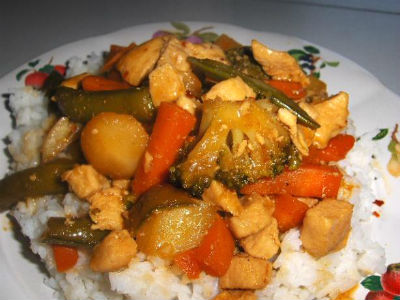 Chicken Pineapple Stir-Fry