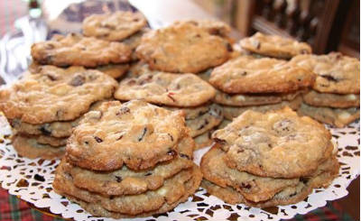 Cranberry and Chocolate Cookies