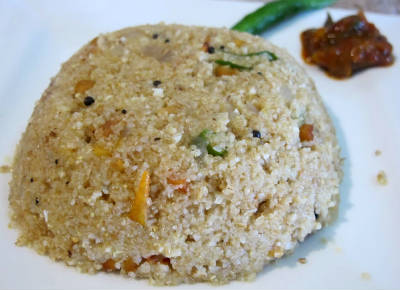 Godhuma Rava Vegetable Upma