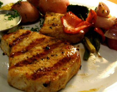 Grilled Fish Steak