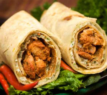 Kathi Kabab Roll