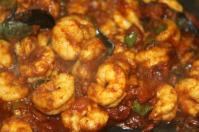 Konkani Masala Prawns