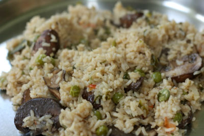 Mushroom Pulao