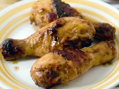 Orange Glazed Chicken Drumsticks