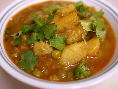 Potato Peas Kurma