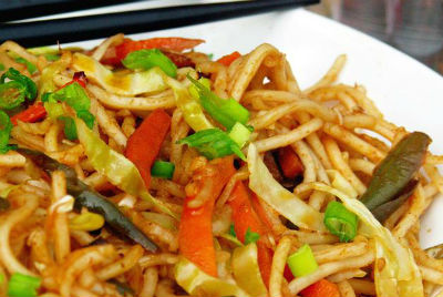 Schezwan Veg Noodles