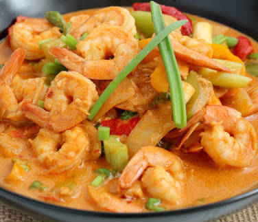 Shrimp and Tofu Curry