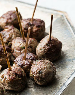 Spiced Meatballs