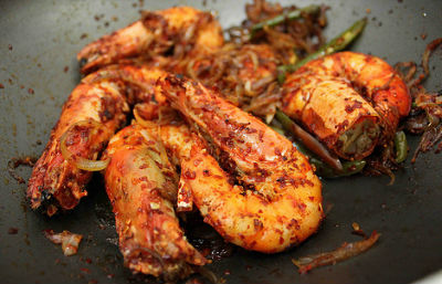 Spicy Prawns