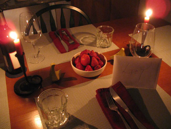 Valentine's Day Romantic Dinner