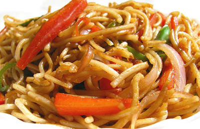 Veg Hakka Noodles