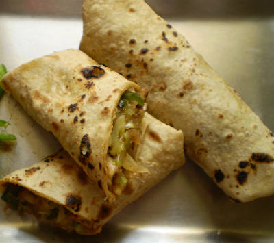 Potato and Methi Roll