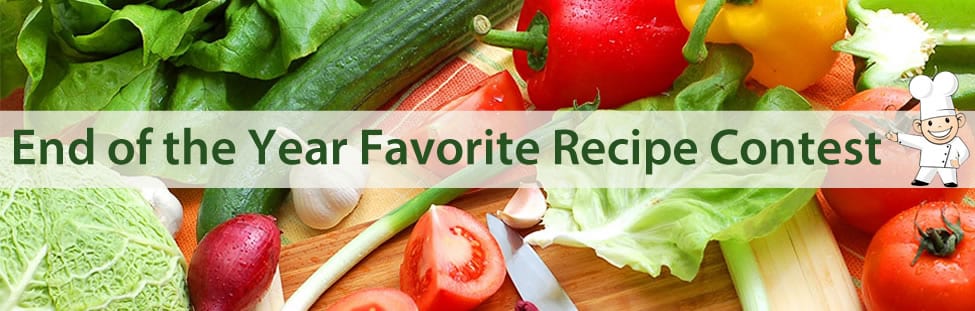 End of the Year Favorite Recipe Contest