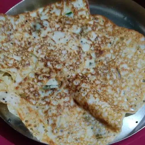 Karacha Dosa (Maida Maavu Dosa)