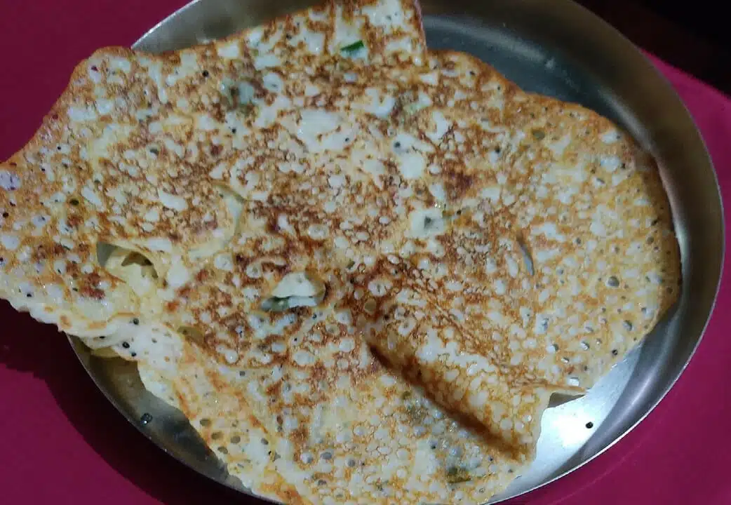 Karacha Dosa (Maida Maavu Dosa)