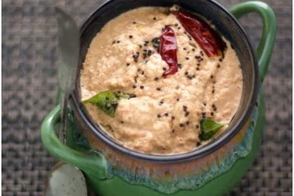 Peanut Chutney (Groundnut Chutney)